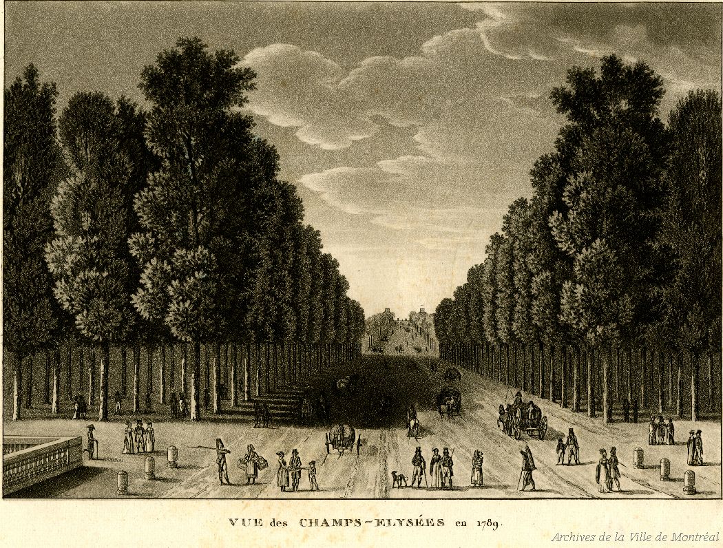 Champs elysees 1789